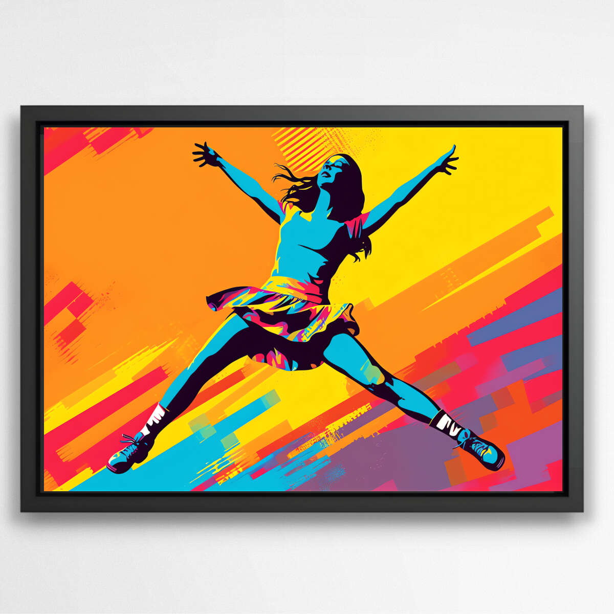 Euphoric Dancer | Pop Art Wall Art Prints - The Canvas Hive