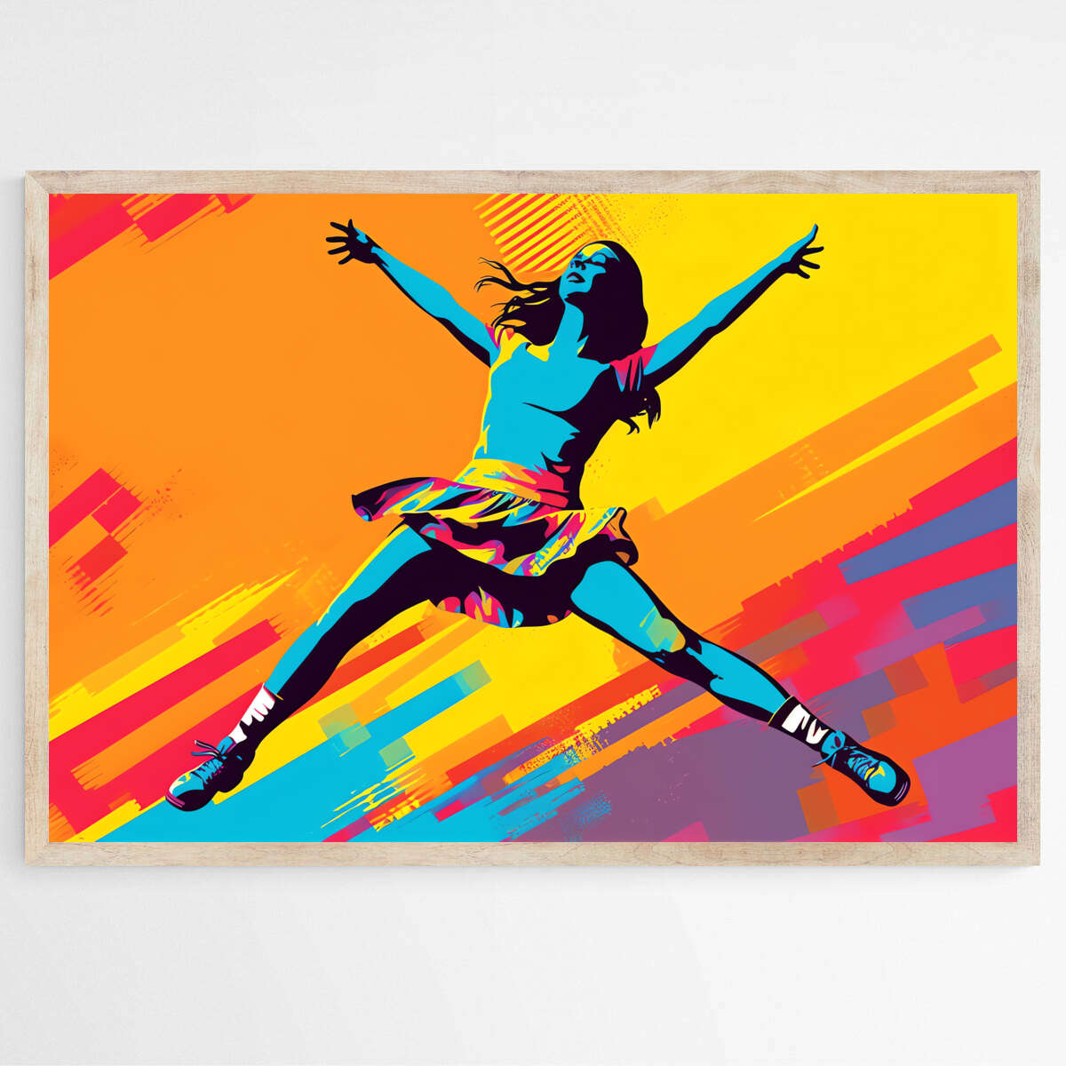 Euphoric Dancer | Pop Art Wall Art Prints - The Canvas Hive