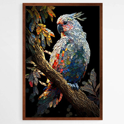 Feathered Symphony Cockatoo | Animals Wall Art Prints - The Canvas Hive