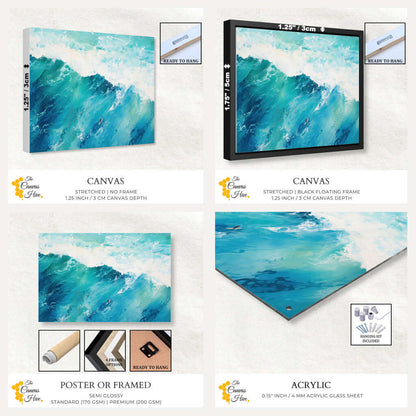 Fluid Motion | Beachside Wall Art Prints - The Canvas Hive