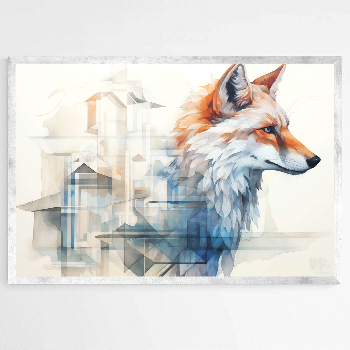 Fox's Haven | Minimalist Wall Art Prints - The Canvas Hive