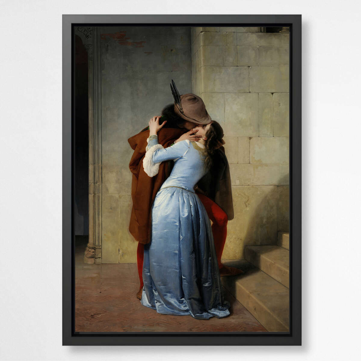 Francesco Hayez - The Kiss | Famous Paintings Wall Art Prints - The Canvas Hive