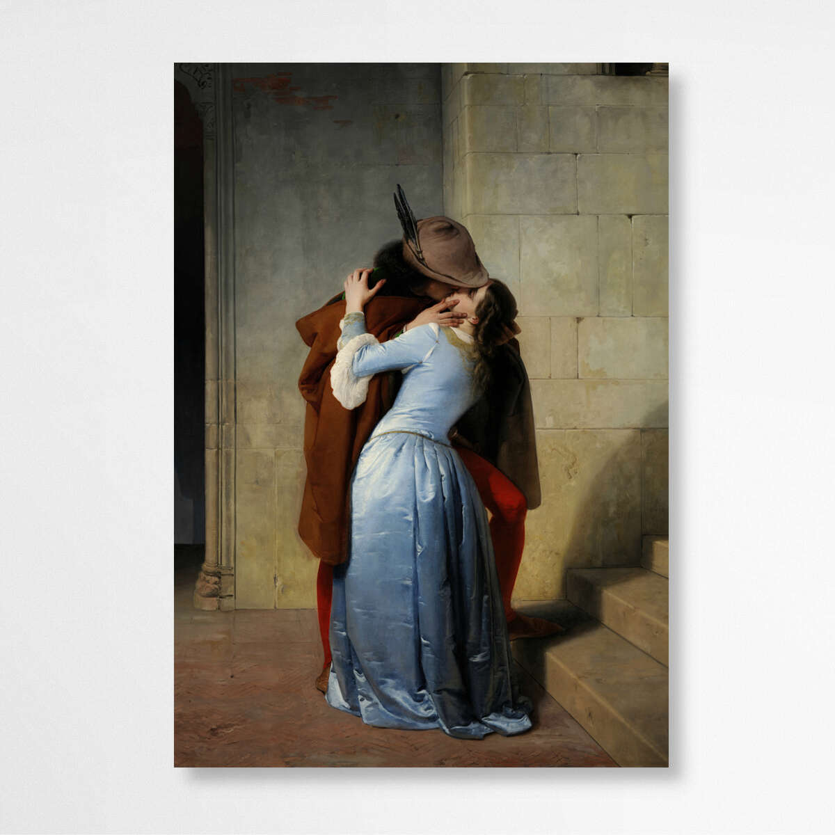 Francesco Hayez - The Kiss | Famous Paintings Wall Art Prints - The Canvas Hive