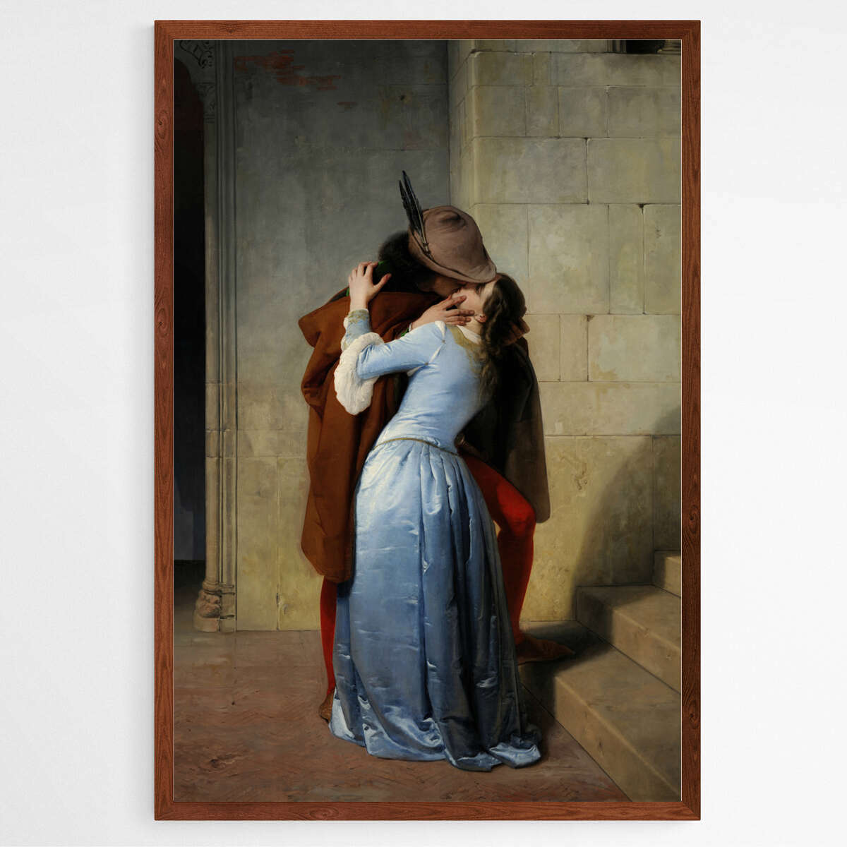 Francesco Hayez - The Kiss | Famous Paintings Wall Art Prints - The Canvas Hive