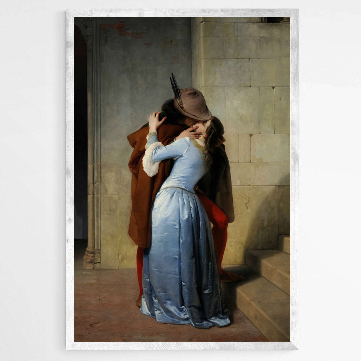 Francesco Hayez - The Kiss | Famous Paintings Wall Art Prints - The Canvas Hive