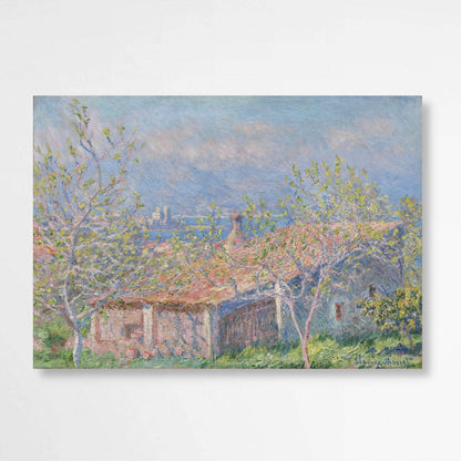 Gardener's House at Antibes by Claude Monet | Claude Monet Wall Art Prints - The Canvas Hive