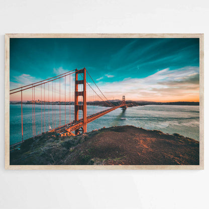 Golden Gate Bridge | Destinations Wall Art Prints - The Canvas Hive