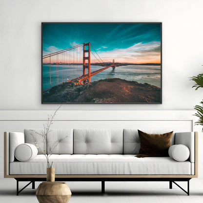 Golden Gate Bridge | Destinations Wall Art Prints - The Canvas Hive