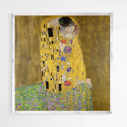 Gustav Klimt's The Kiss. | Famous Paintings Wall Art Prints - The Canvas Hive