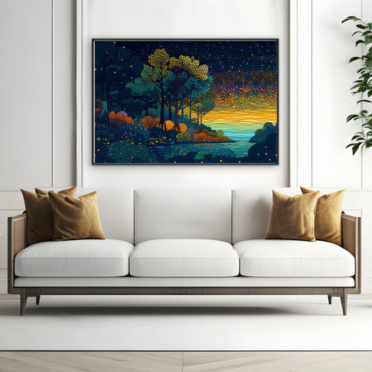 Harmonic Forest | Nature Wall Art Prints - The Canvas Hive