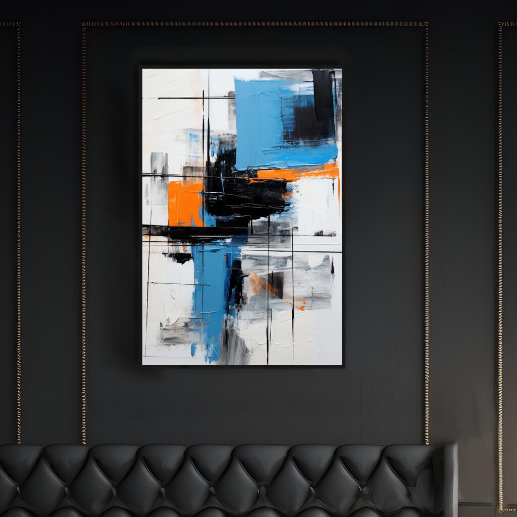 Harmony in Contrast | Abstract Wall Art Prints - The Canvas Hive