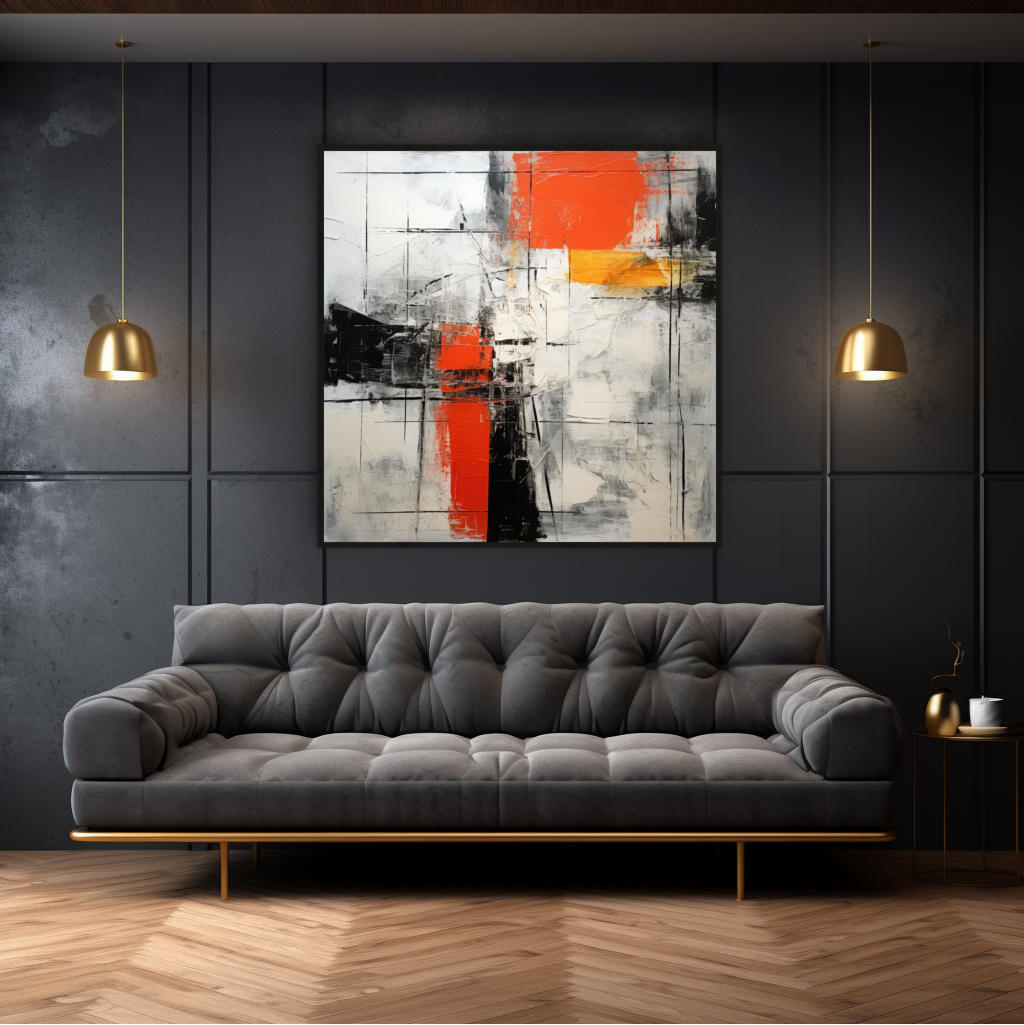 Harmony in Contrast | Abstract Wall Art Prints - The Canvas Hive