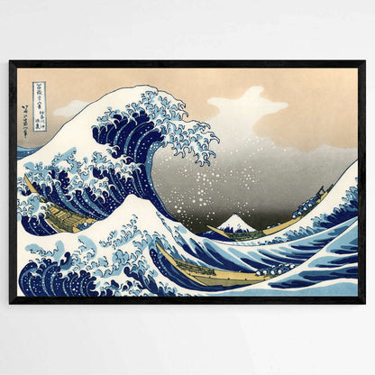 Hokusai's The Great Wave at Kanagawa | Famous Paintings Wall Art Prints - The Canvas Hive
