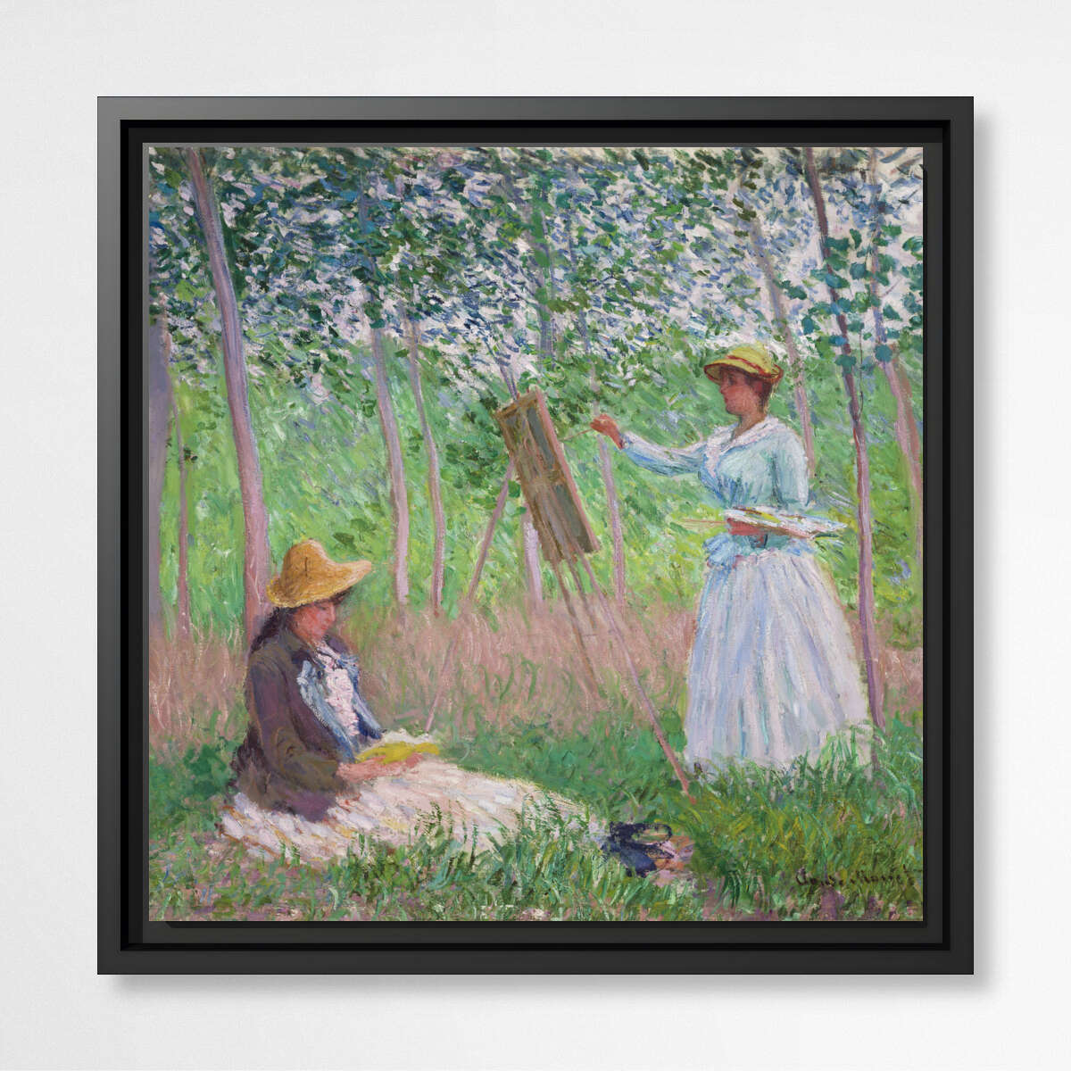 In the Woods at Giverny by Claude Monet | Claude Monet Wall Art Prints - The Canvas Hive