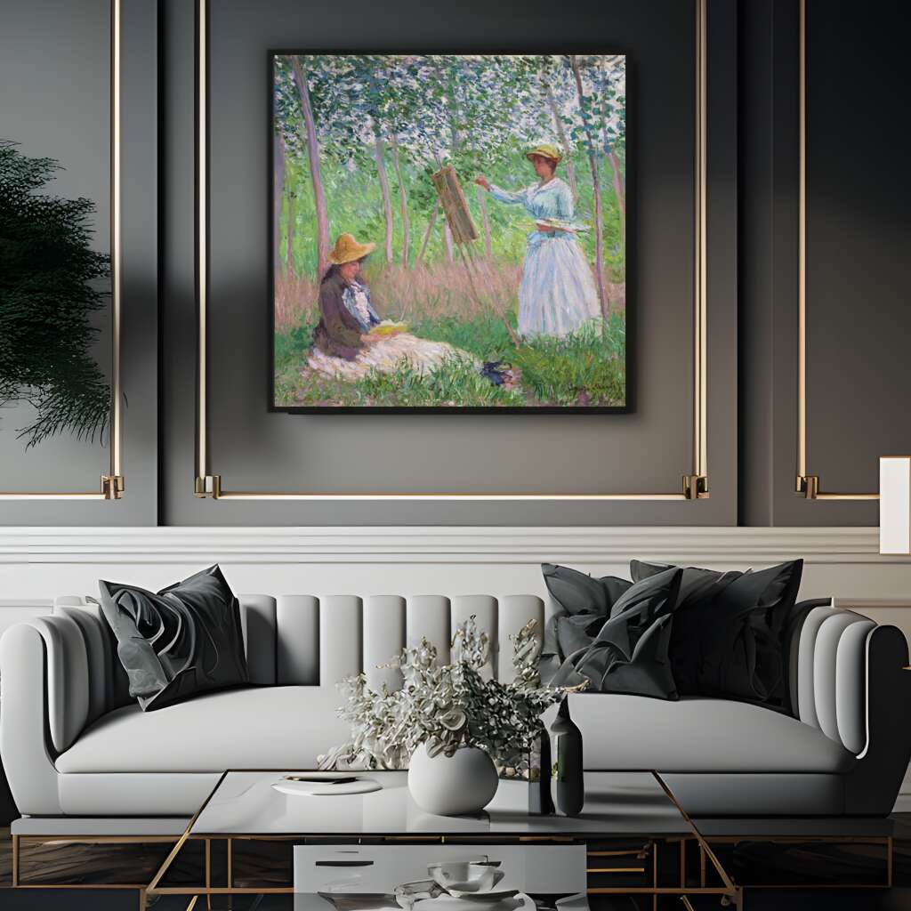 In the Woods at Giverny by Claude Monet | Claude Monet Wall Art Prints - The Canvas Hive