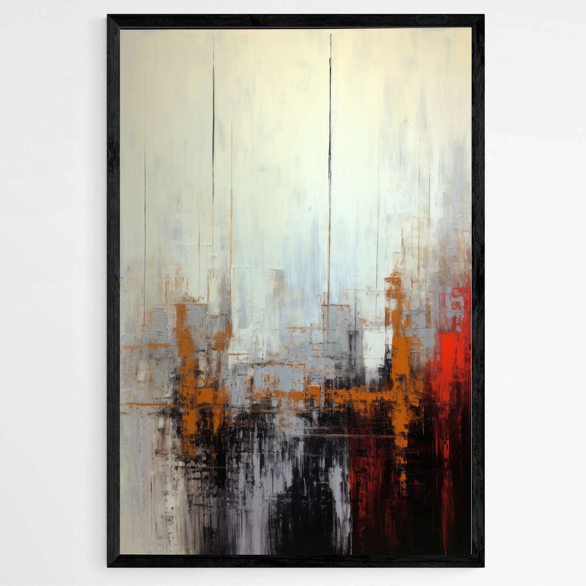 Industrial Dreamscape Abstract Art | Abstract Wall Art Prints - The Canvas Hive