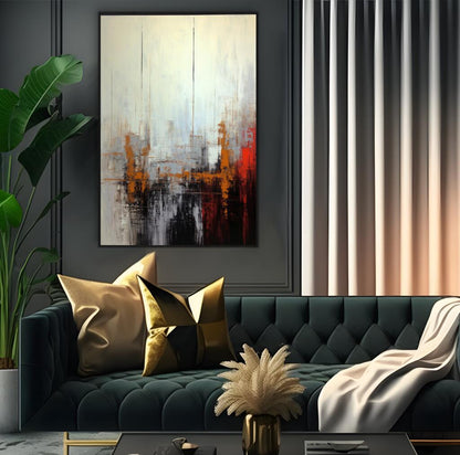 Industrial Dreamscape Abstract Art | Abstract Wall Art Prints - The Canvas Hive