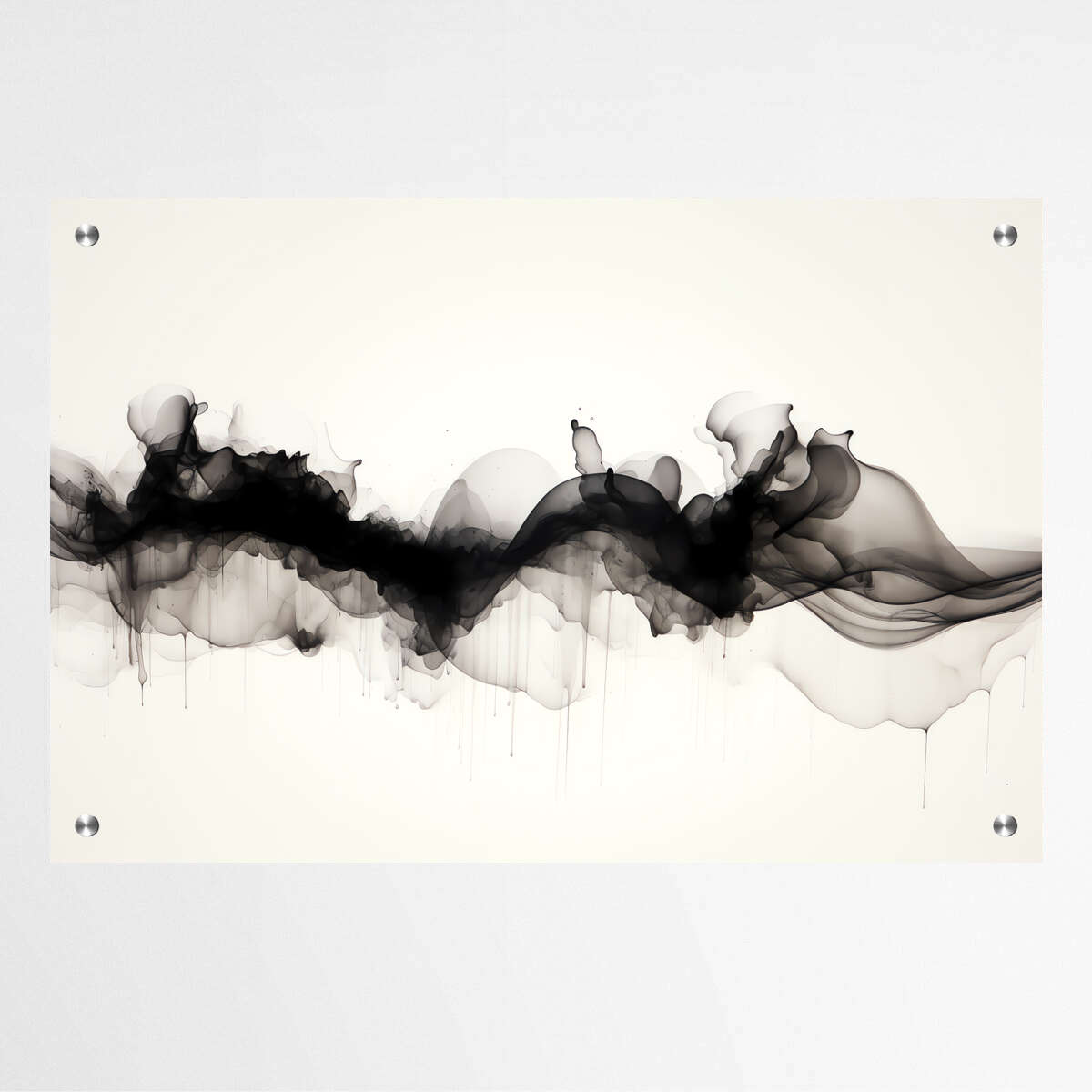 Inky Displacement | Minimalist Wall Art Prints - The Canvas Hive