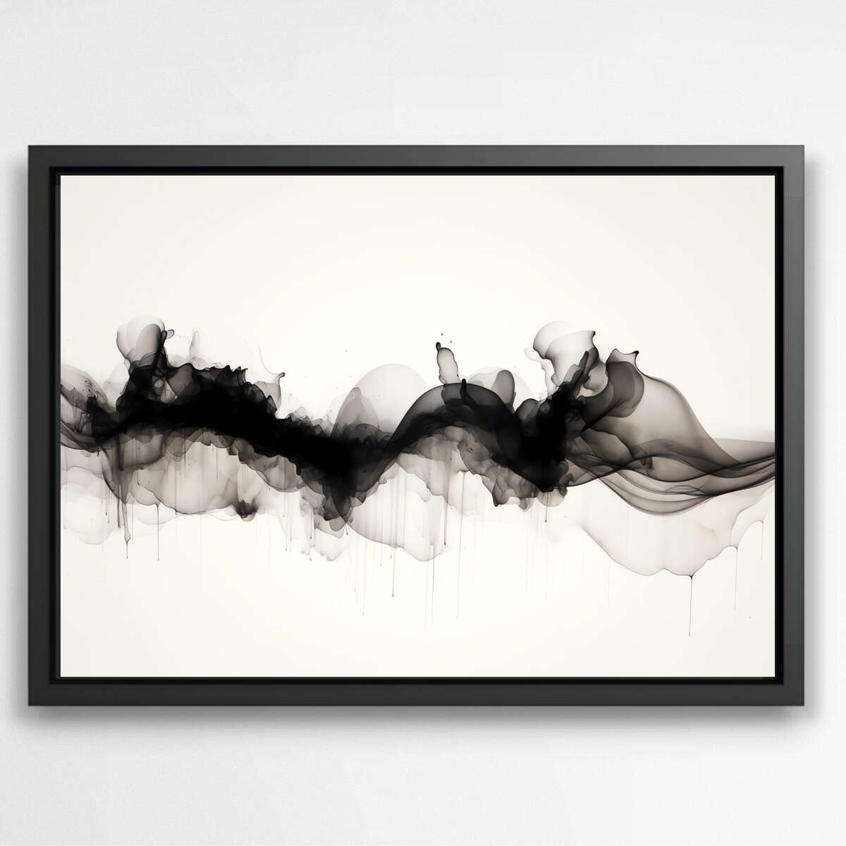 Inky Displacement | Minimalist Wall Art Prints - The Canvas Hive