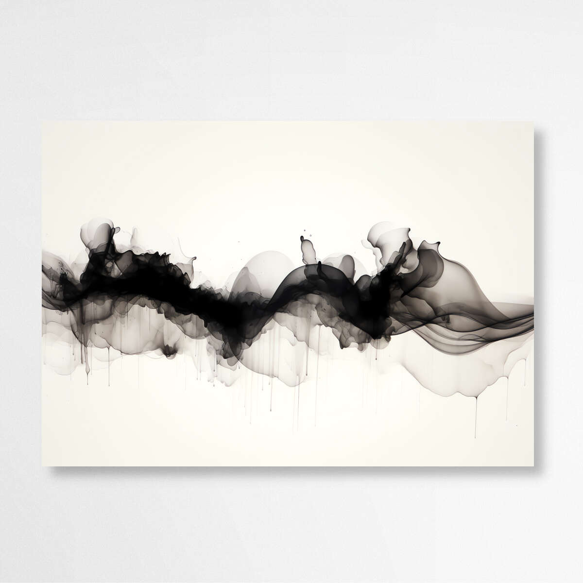 Inky Displacement | Minimalist Wall Art Prints - The Canvas Hive
