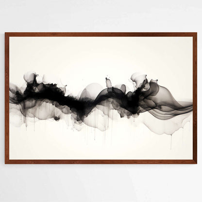 Inky Displacement | Minimalist Wall Art Prints - The Canvas Hive