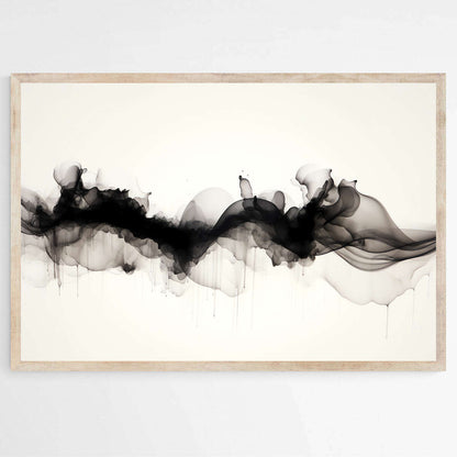 Inky Displacement | Minimalist Wall Art Prints - The Canvas Hive