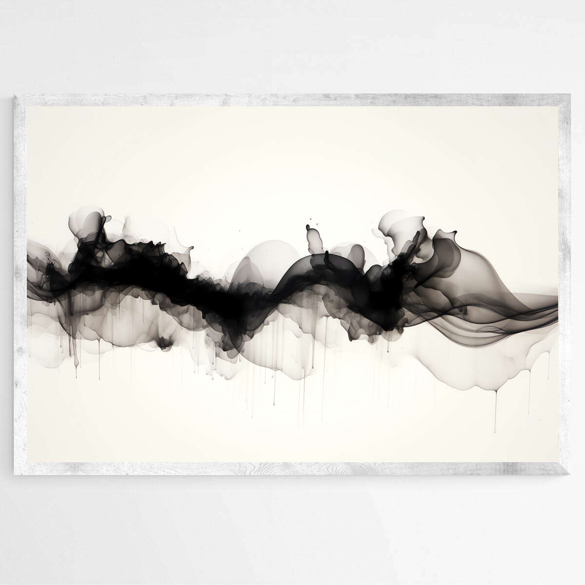 Inky Displacement | Minimalist Wall Art Prints - The Canvas Hive