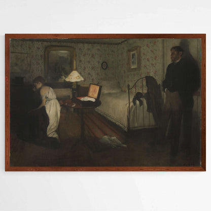 Interior by Edgar Degas | Edgar Degas Wall Art Prints - The Canvas Hive