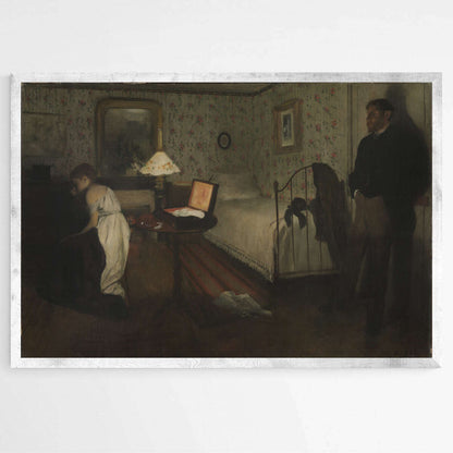 Interior by Edgar Degas | Edgar Degas Wall Art Prints - The Canvas Hive