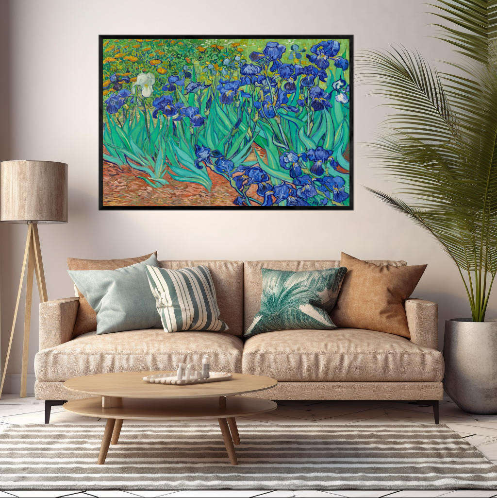 Irises by Vincent Van Gogh | Vincent Van Gogh Wall Art Prints - The Canvas Hive