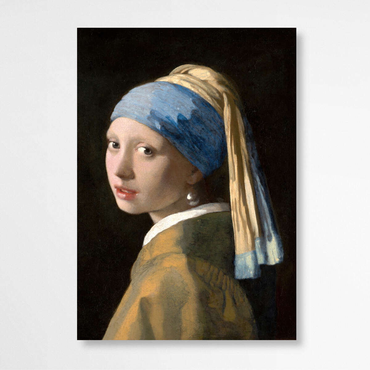 Johannes Vermeer's Girl with a Pearl Earring | Famous Paintings Wall Art Prints - The Canvas Hive