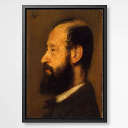 Joseph-Henri Altes by Edgar Degas | Edgar Degas Wall Art Prints - The Canvas Hive