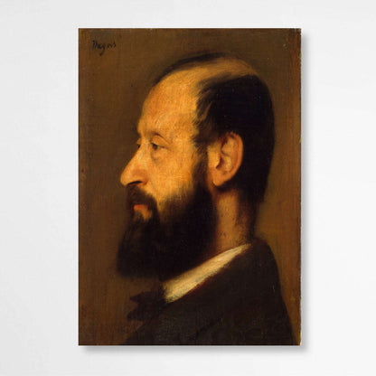 Joseph-Henri Altes by Edgar Degas | Edgar Degas Wall Art Prints - The Canvas Hive