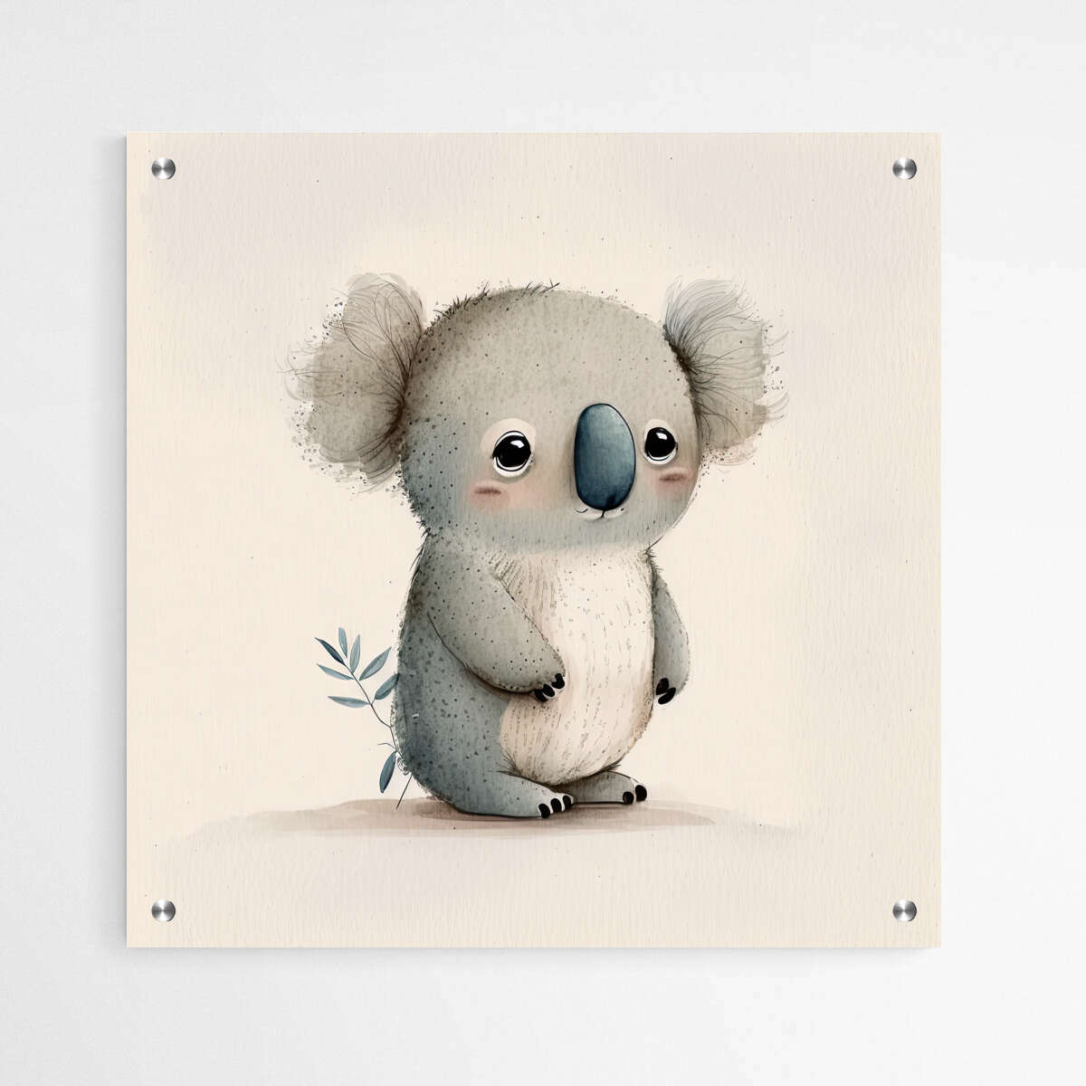 Koala's Tender Soul | Nursery Wall Art Prints - The Canvas Hive