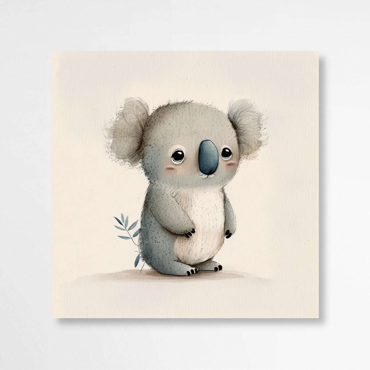 Koala's Tender Soul | Nursery Wall Art Prints - The Canvas Hive