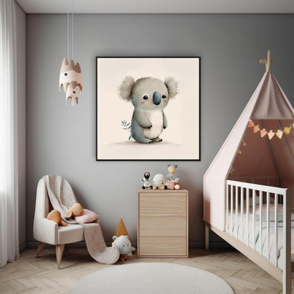 Koala's Tender Soul | Nursery Wall Art Prints - The Canvas Hive