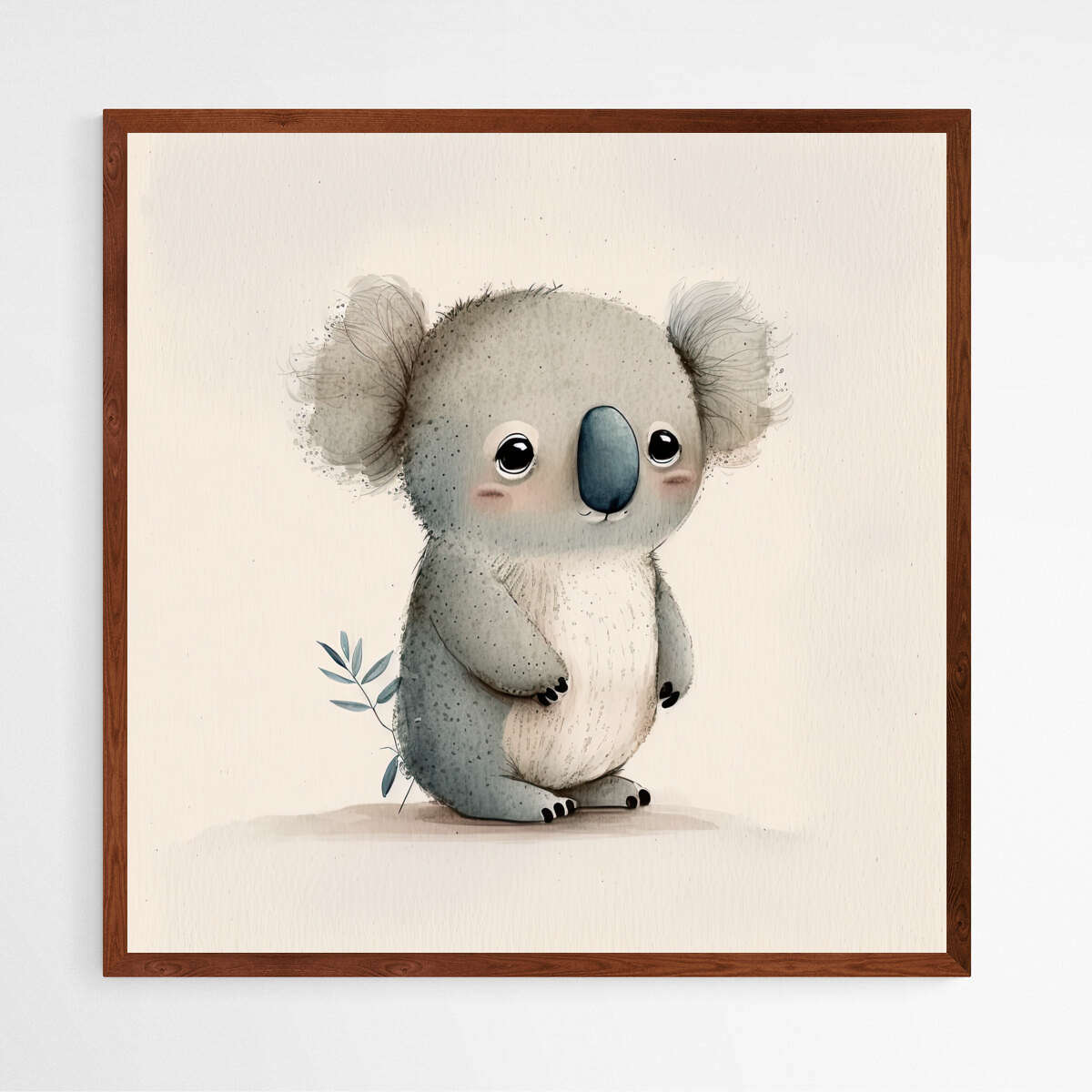 Koala's Tender Soul | Nursery Wall Art Prints - The Canvas Hive