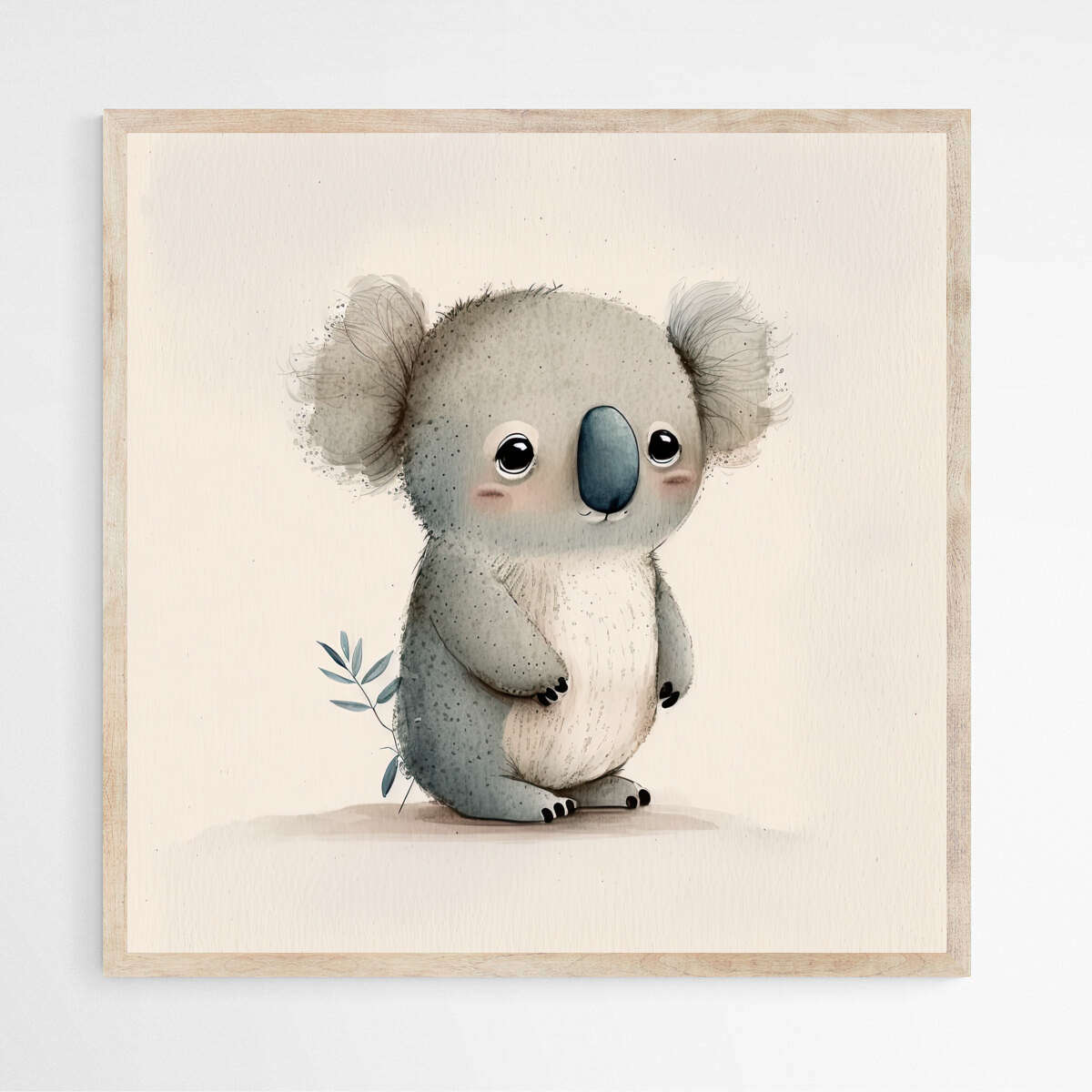 Koala's Tender Soul | Nursery Wall Art Prints - The Canvas Hive