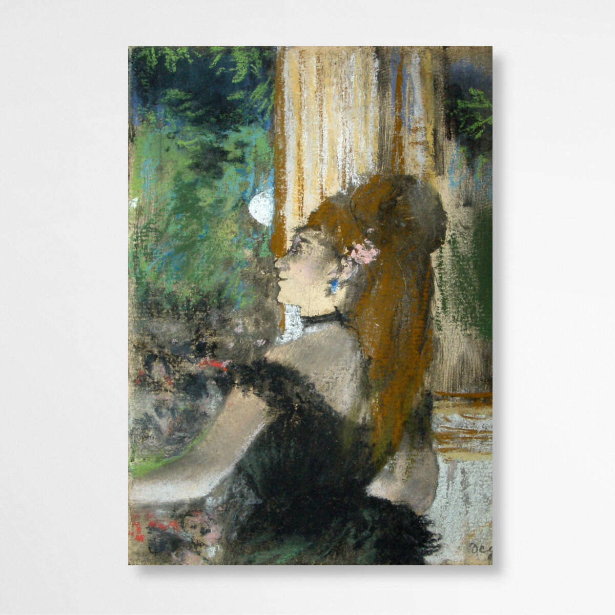 La Chanteuse (The Singer) by Edgar Degas | Edgar Degas Wall Art Prints - The Canvas Hive