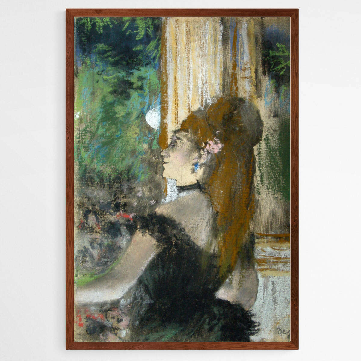 La Chanteuse (The Singer) by Edgar Degas | Edgar Degas Wall Art Prints - The Canvas Hive