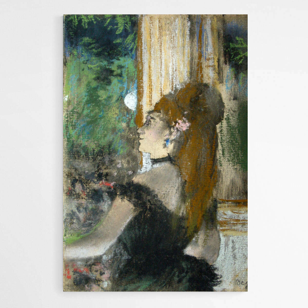 La Chanteuse (The Singer) by Edgar Degas | Edgar Degas Wall Art Prints - The Canvas Hive