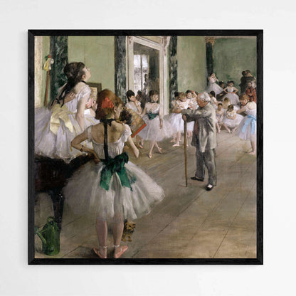 La Classe De Danse by Edgar Degas | Edgar Degas Wall Art Prints - The Canvas Hive