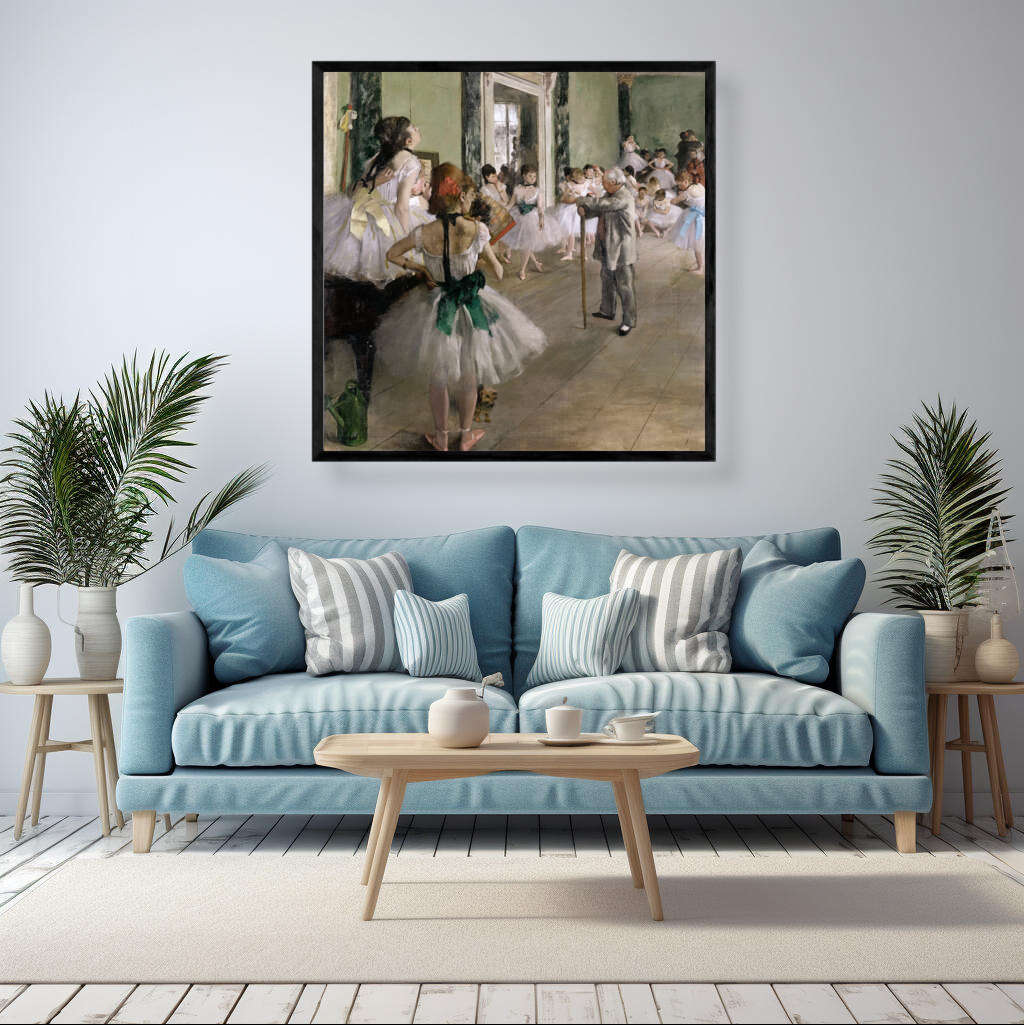 La Classe De Danse by Edgar Degas | Edgar Degas Wall Art Prints - The Canvas Hive