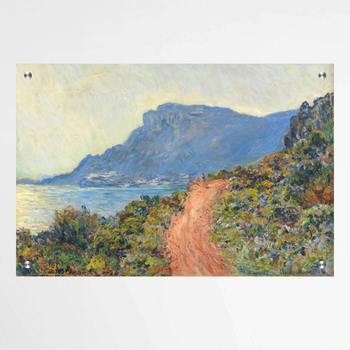 La Corniche near Monaco by Claude Monet | Claude Monet Wall Art Prints - The Canvas Hive