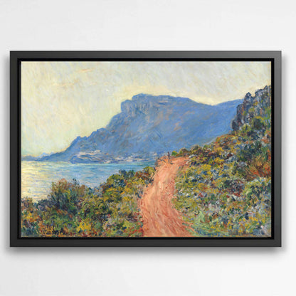 La Corniche near Monaco by Claude Monet | Claude Monet Wall Art Prints - The Canvas Hive