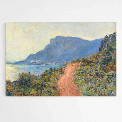 La Corniche near Monaco by Claude Monet | Claude Monet Wall Art Prints - The Canvas Hive