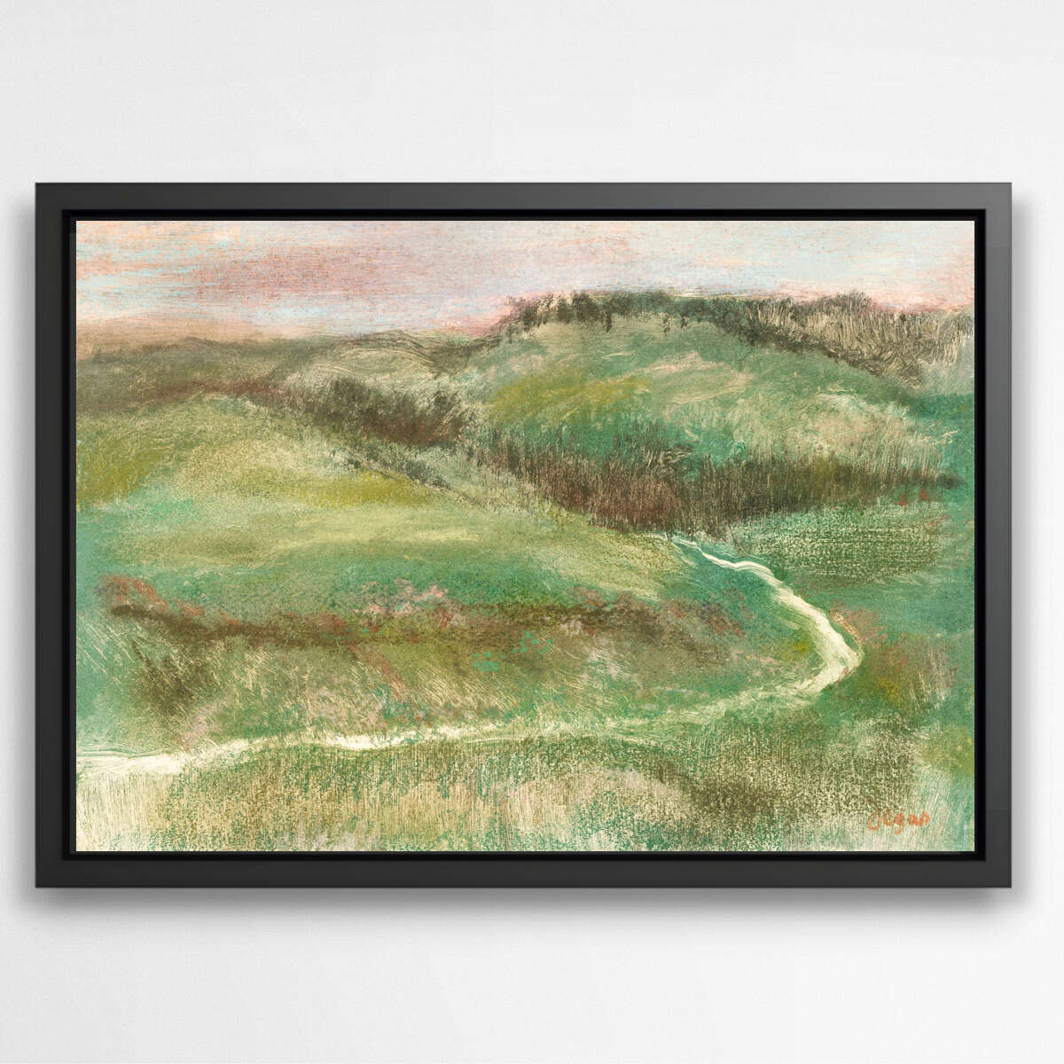 Landscape by Edgar Degas | Edgar Degas Wall Art Prints - The Canvas Hive