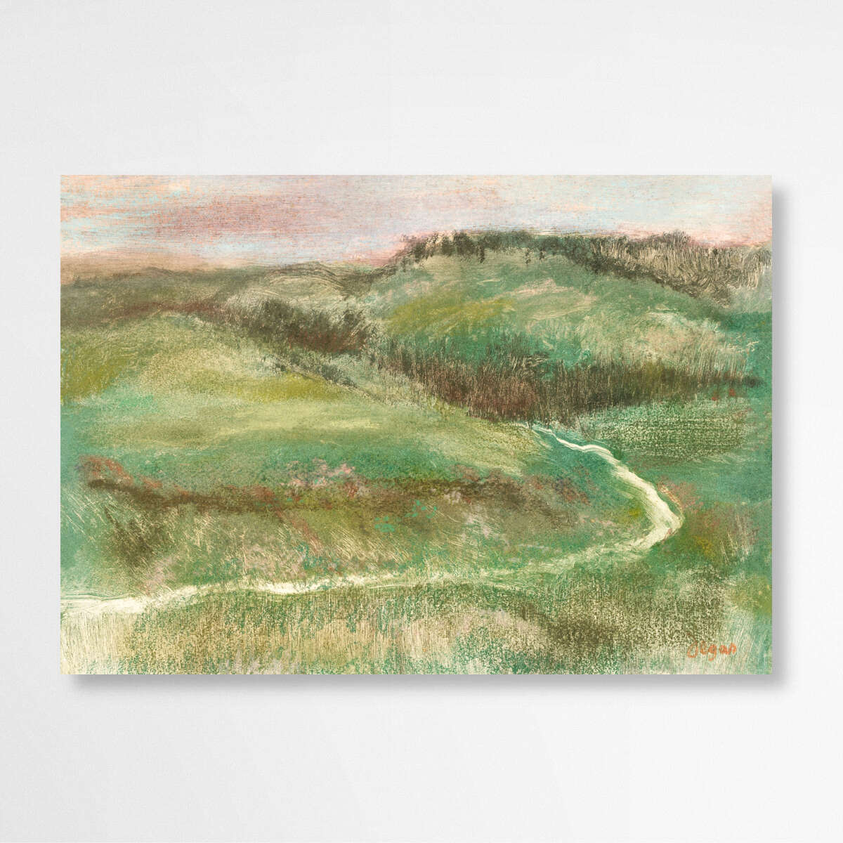 Landscape by Edgar Degas | Edgar Degas Wall Art Prints - The Canvas Hive