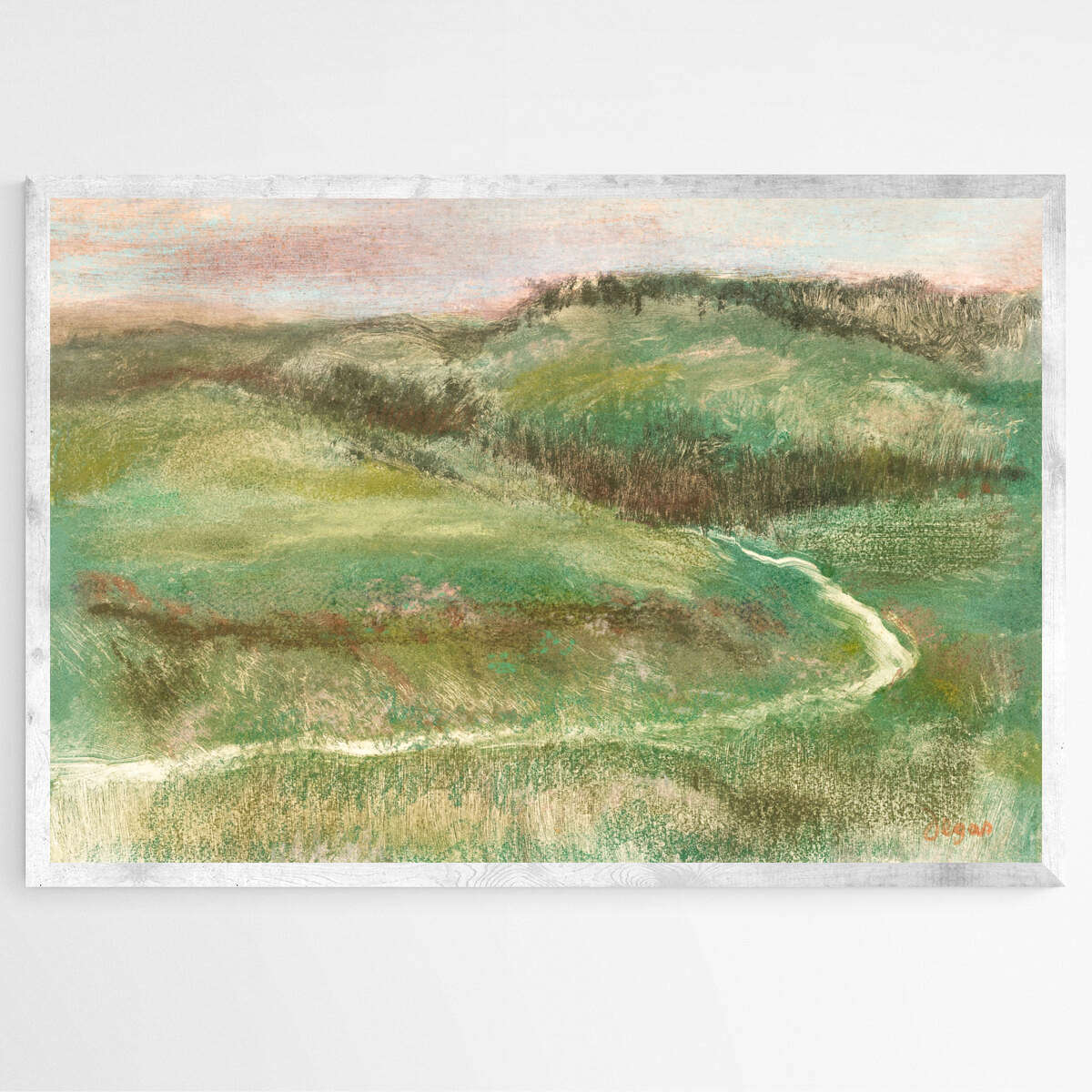 Landscape by Edgar Degas | Edgar Degas Wall Art Prints - The Canvas Hive