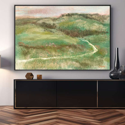 Landscape by Edgar Degas | Edgar Degas Wall Art Prints - The Canvas Hive